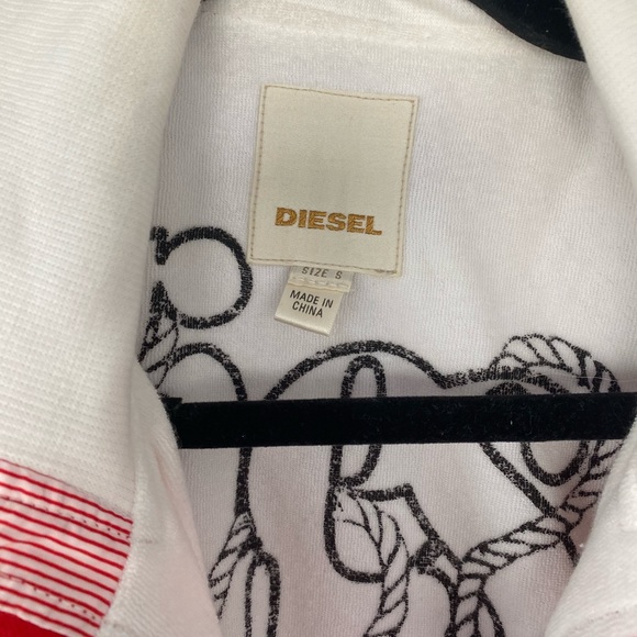 Diesel women’s striped windbreaker jacket - Picture 10 of 10